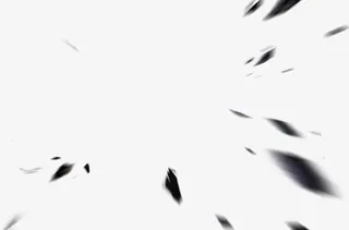 创意飞溅的石头效果漂浮元素免抠漂浮其他元素