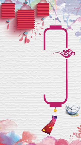 灰色质感中国风春节PSD分层H5背景素材高清