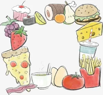 水果零食披萨大集合免抠