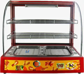 实物红色外卖保鲜柜免抠免抠