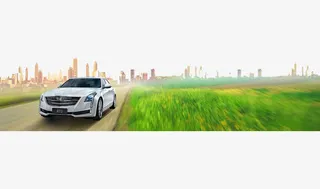 马路上的汽车免抠