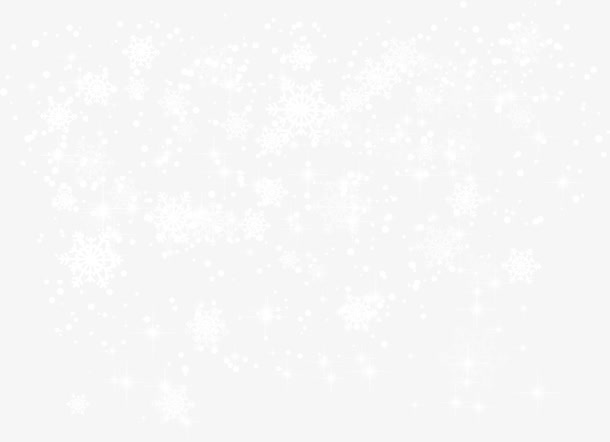 冬季雪景矢量初雪素材免抠