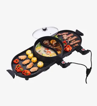 多用韩式烤肉盘素材免抠