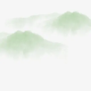 绿色山脉免抠