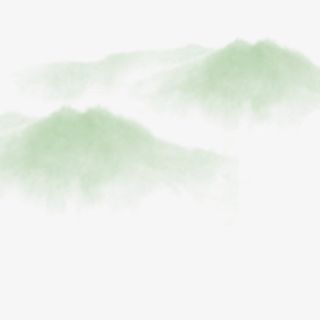 绿色山脉免抠