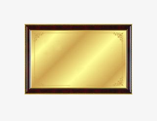 简约公司铜牌免抠