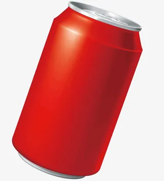 一杯红色的饮料免抠