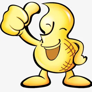 手绘花生素材免抠