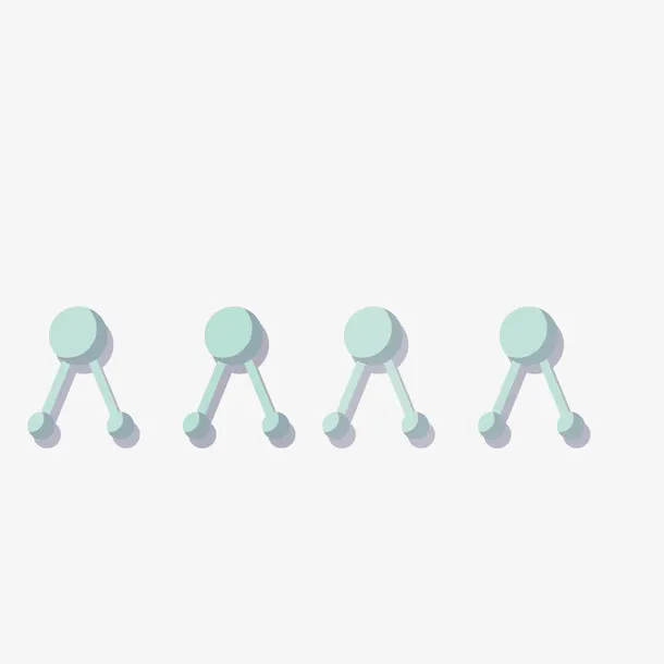 卡通简笔画挂钩PNG免抠