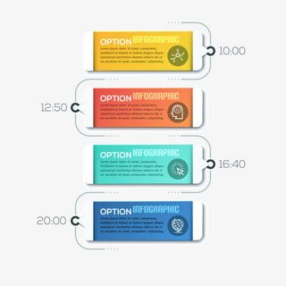 商务信息图矢量素材免抠