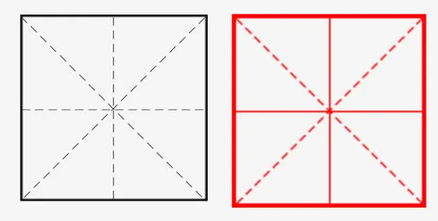 装饰米字格素材免抠 装饰米字格素材免抠