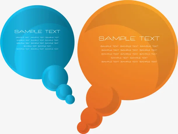 矢量对话框弹出框免抠