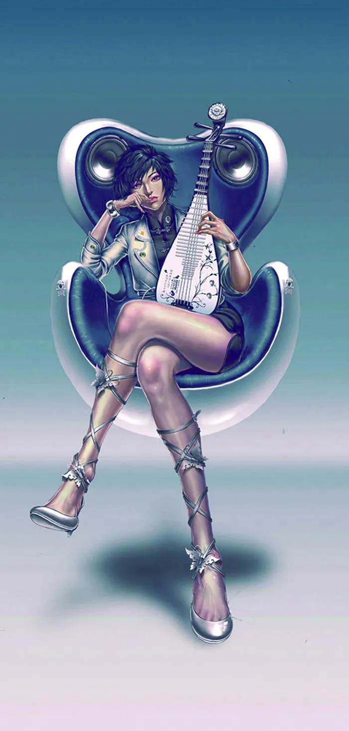 女性背景高清