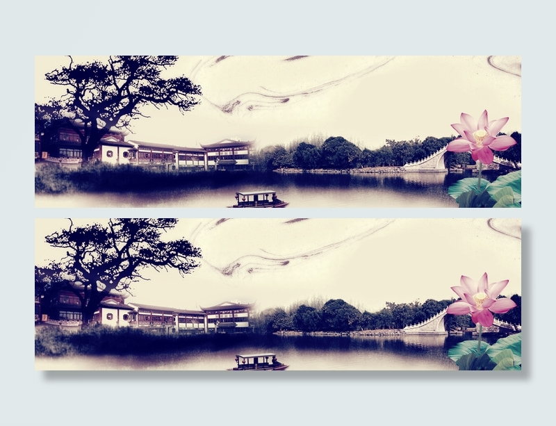 美丽校园背景高清