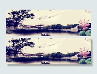 美丽校园背景高清