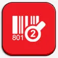 快速扫描Red-iPhoneiPad-icons免抠