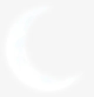 外发光白色月亮免抠