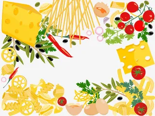 矢量蔬菜配料元素免抠