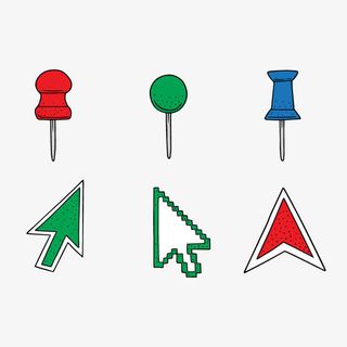 矢量鼠标箭头免抠