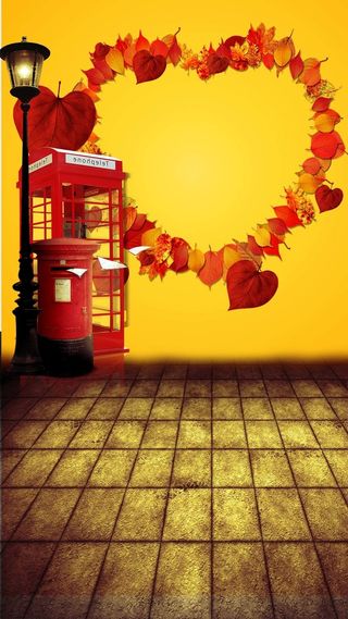 金色玫瑰花瓣桃心梦幻H5背景高清