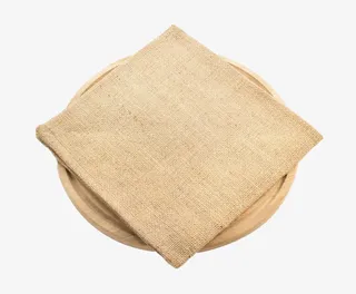 黄色粗麻布免抠