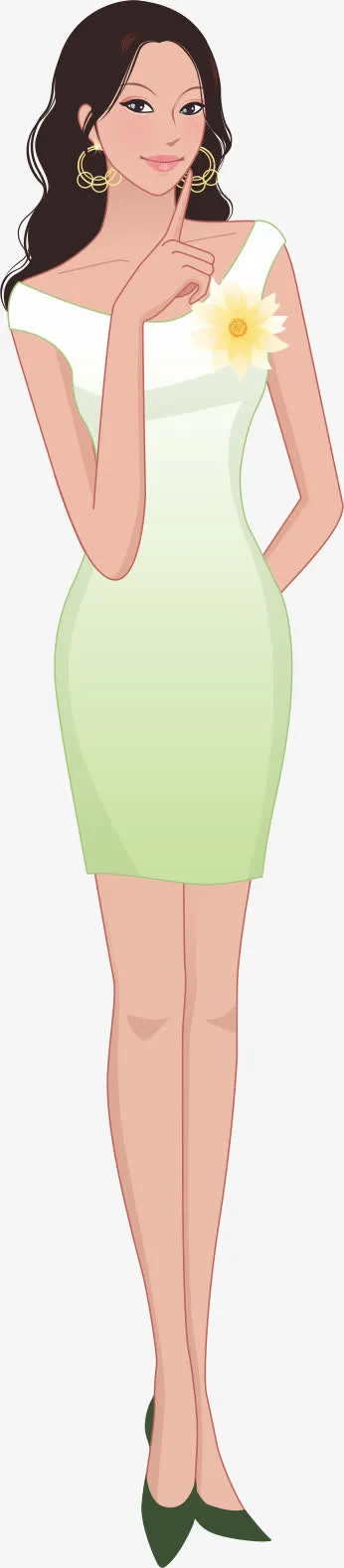 美丽的女人免抠