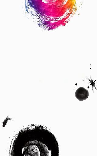 喷墨彩色水墨背景素材高清
