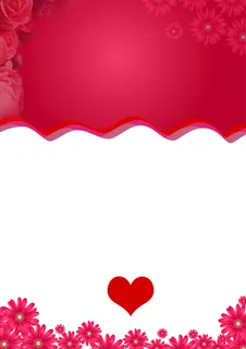 三八妇女节简约红色海报背景高清