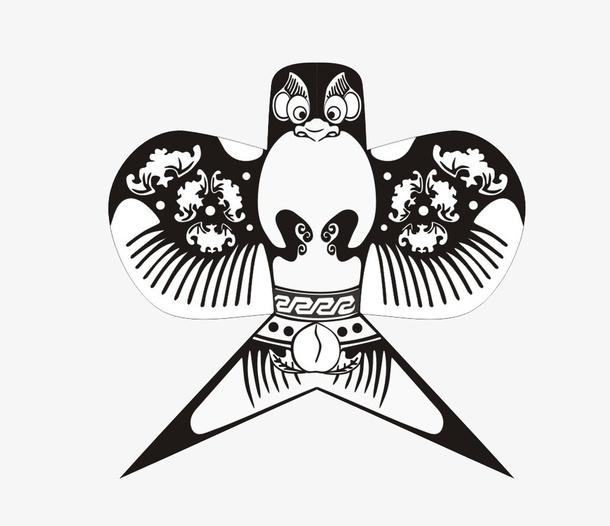 小风筝矢量设计免抠