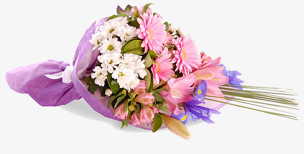 一束鲜花免抠