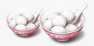 免扣背景PNG素材元宵汤圆素材