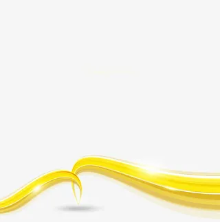 流动金光矢量图免抠