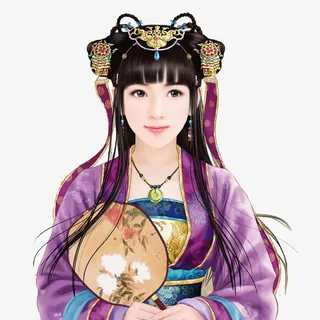 边角装饰图案手绘人物图片免抠