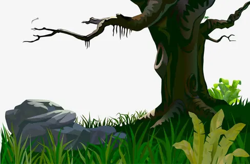 矢量老树免抠