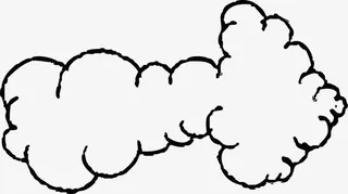 卡通手绘箭头免抠