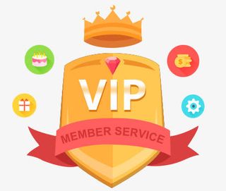 VIP会员图标设计免抠