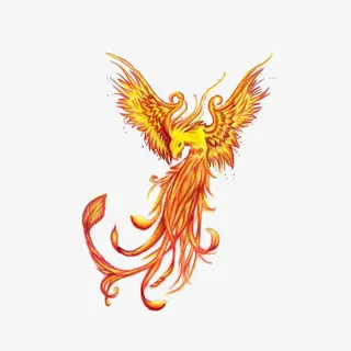 金色凤凰免抠