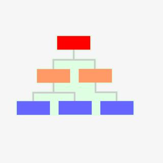 分层结构图免抠