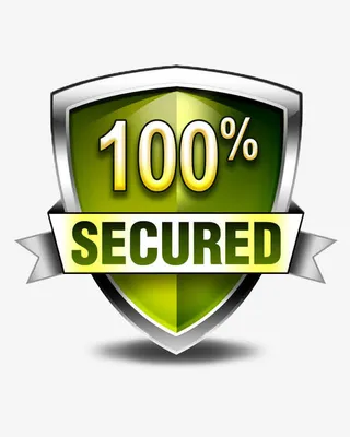 绿色盾牌标签免抠