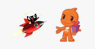 淘宝卡通人偶免抠