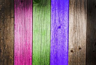 彩色木板背景