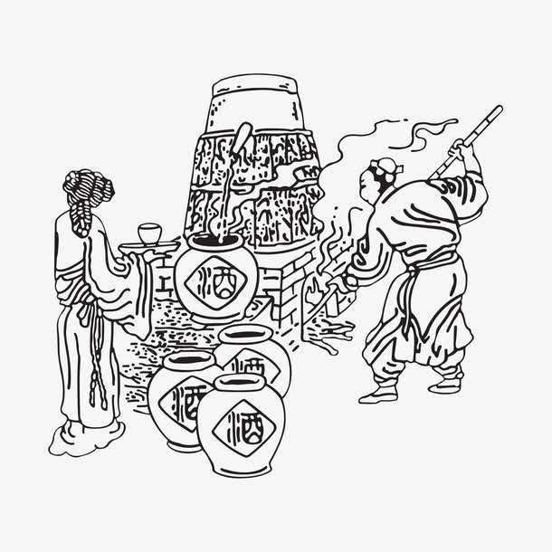 酒矢量图免抠