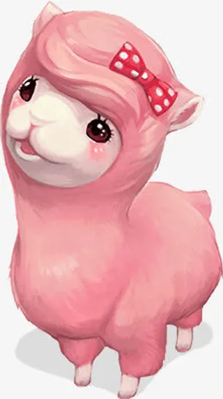 粉色卡通*海报背景