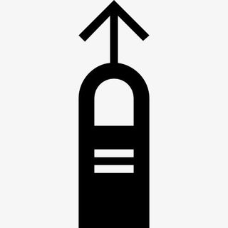 一个手指向上滑动手势图标免抠