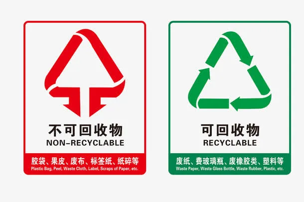 环保标语免抠