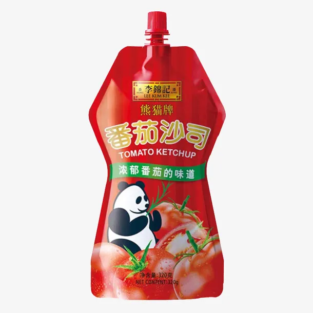 李锦记熊猫牌番茄沙司320克袋装免抠