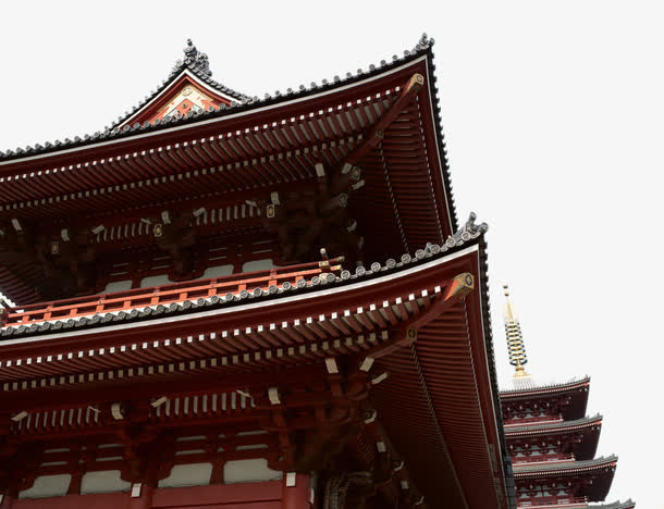 古典建筑阁楼免抠