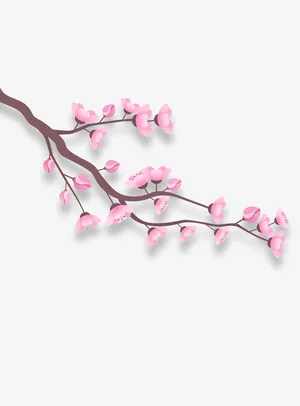 花朵春天简约免抠