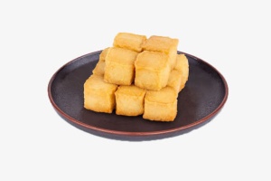 小炸鱼豆腐免抠