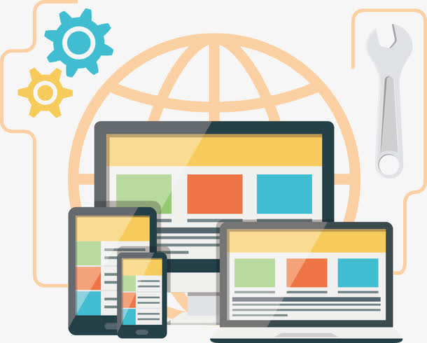 矢量扁平化商务设计素材免抠